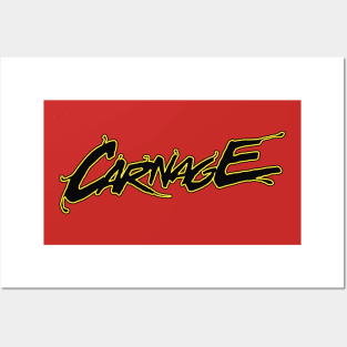 Carnage Logo Posters and Art